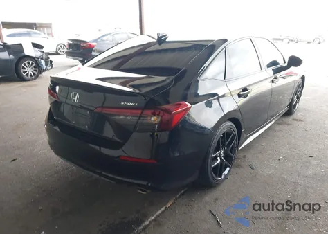 2025 Honda Civic Sport z USA, uszkodzony, nr VIN 2HGFE2F51SH509833